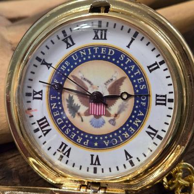 President of the United States Pocket Watch