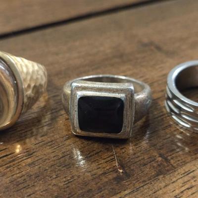 (4) Fashion Rings