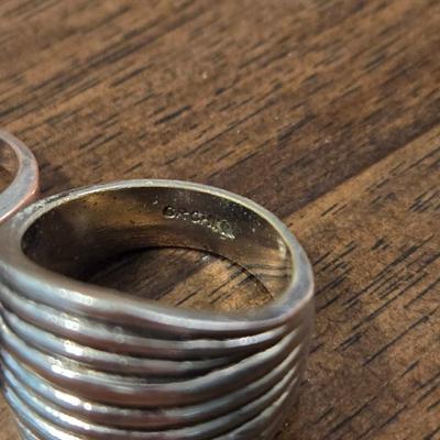 (3) Fashion Rings