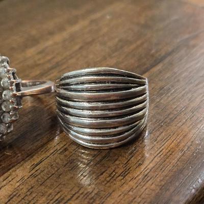 (3) Fashion Rings
