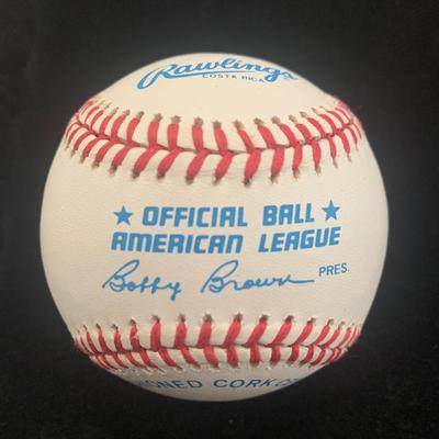 Nolan Ryan Autographed Baseball