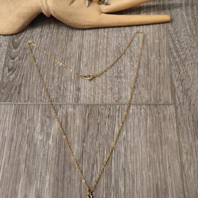Rose Necklace and Earrings Set