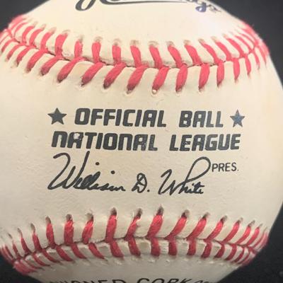Don Drysdale Signed Baseball