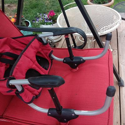TODDLER DOOR JAMB BOUNCER AND PORTABLE BOOSTER/HIGH CHAIR