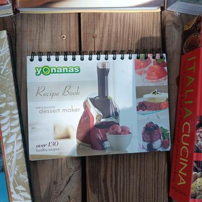5 LARGE COOKBOOKS