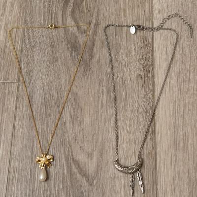 (2) Fashion Necklaces