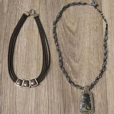 (2) Fashion Necklaces