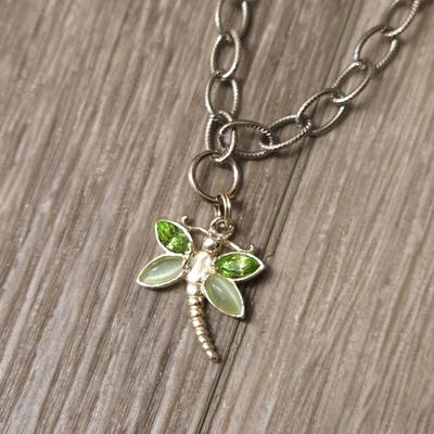 (2) Dragonfly Necklaces