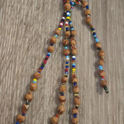 (3) Beaded Necklaces - Seeds and Shells