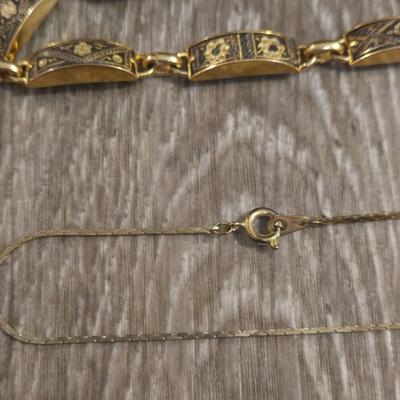 Gold Tone Bracelets