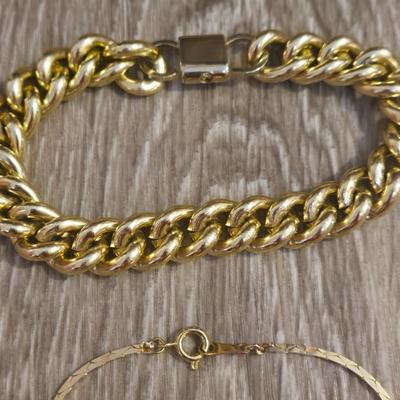 Gold Tone Bracelets