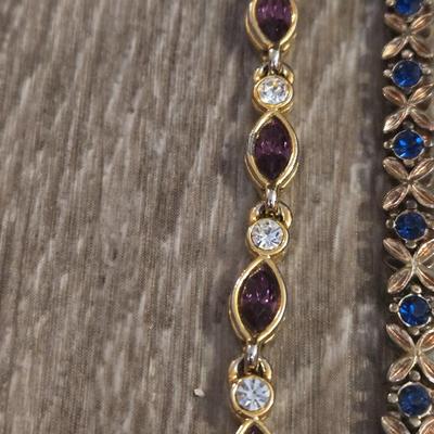 (2) Fashion Tennis Bracelets