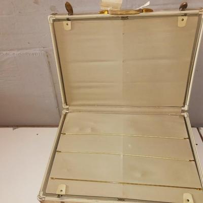 3 PIECE SOFT SIDED LUGGAGE, LUGGAGE CART AND VINTAGE SUITCASE