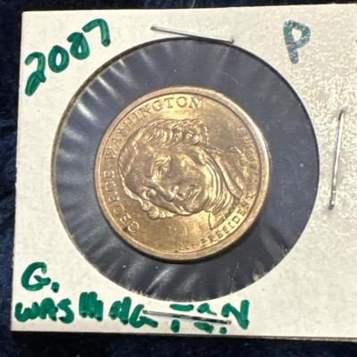 2007 P George Washington 1$ vf
