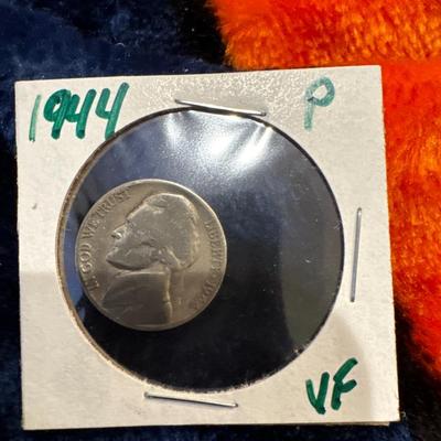 1944 P NICKEL VF