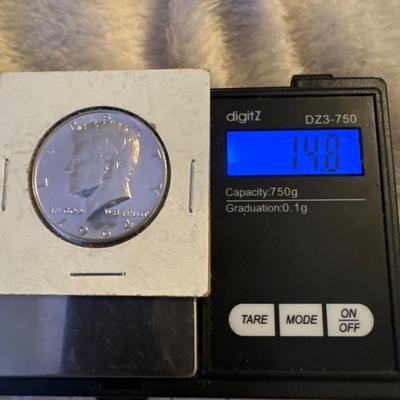 1964 Kennedy Uncirc PRF U S .50c coin Silver