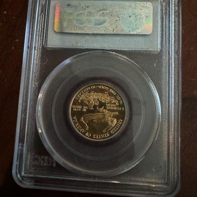 1999-W PCGS MS69 10$ Gold EAGLE UNFINISHED PR DYES