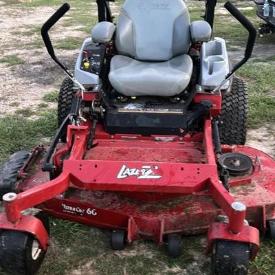 2009 EX MARK LAZER Z 25HP 60 inch zero turn cut