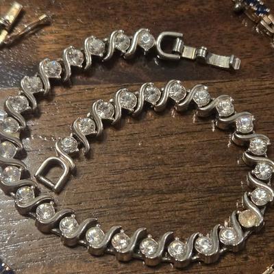 (2) Fashion Tennis Bracelets