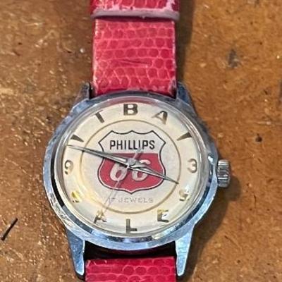 Vintage Phillips 66 Watch