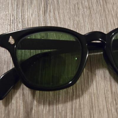 Vintage Green Lens Prescription Sunglasses