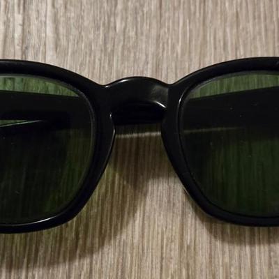 Vintage Green Lens Prescription Sunglasses