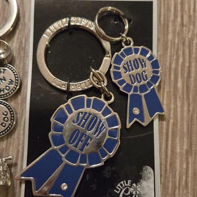 New Dog Theme Keychain Lot