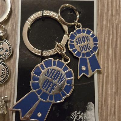 New Dog Theme Keychain Lot