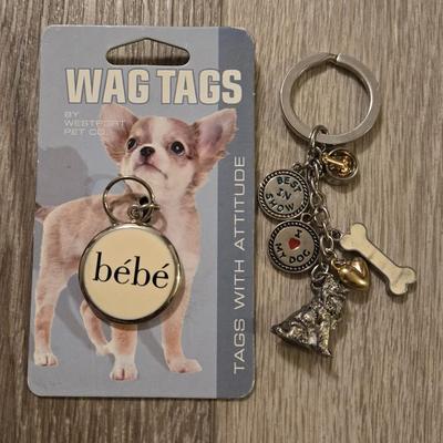New Dog Theme Keychain Lot