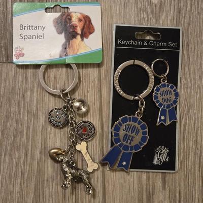 New Dog Theme Keychain Lot