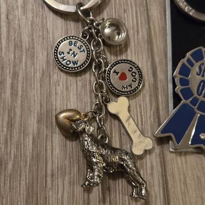 New Dog Theme Keychain Lot