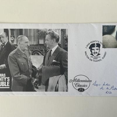 WWII signed commemorative cover 