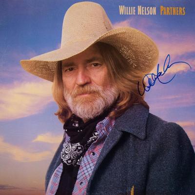 Willie Nelson Partners signed album