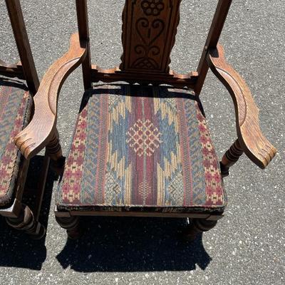 Set of Three Antique Chairs
