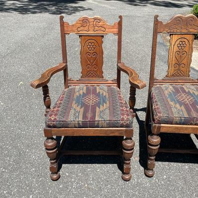 Set of Three Antique Chairs