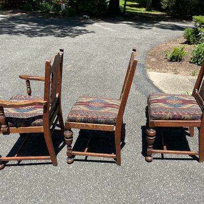 Set of Three Antique Chairs