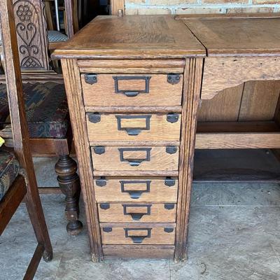 Antique Oak Desk