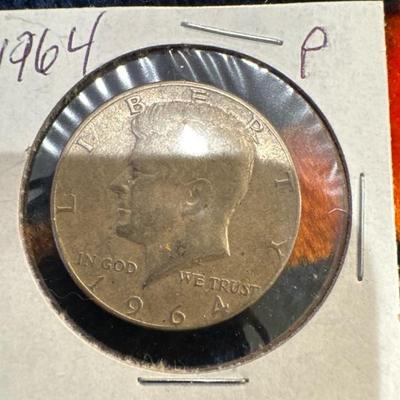 1964 P KENNEDY HALF DOLLAR VF