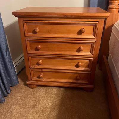 Pair of Solid Wood End Tables (B3-MG)