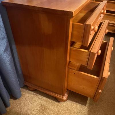 Pair of Solid Wood End Tables (B3-MG)