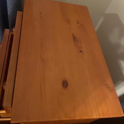 Pair of Solid Wood End Tables (B3-MG)