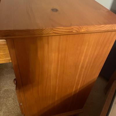 Pair of Solid Wood End Tables (B3-MG)