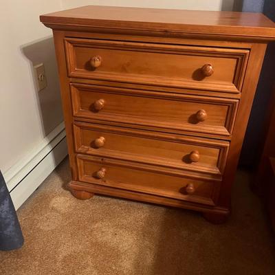 Pair of Solid Wood End Tables (B3-MG)