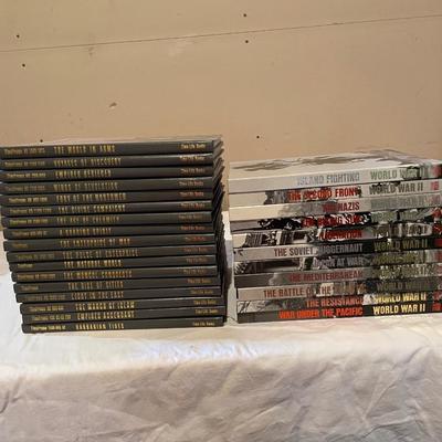 17 VOLUMES OF TIME LIFE TIME FRAME BOOKS