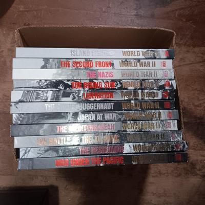 PARTIAL SET OF TIME LIFE WORLD WAR II
