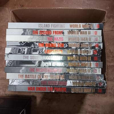 PARTIAL SET OF TIME LIFE WORLD WAR II