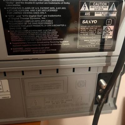 Four Sanyo DVD & VCRs (B3-MG)