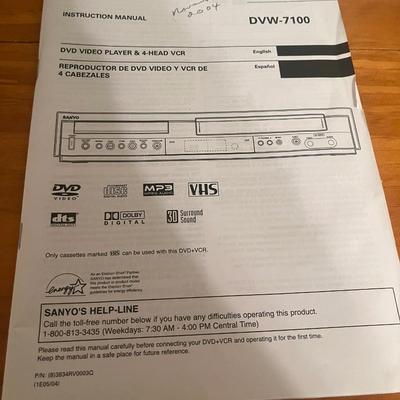 Four Sanyo DVD & VCRs (B3-MG)