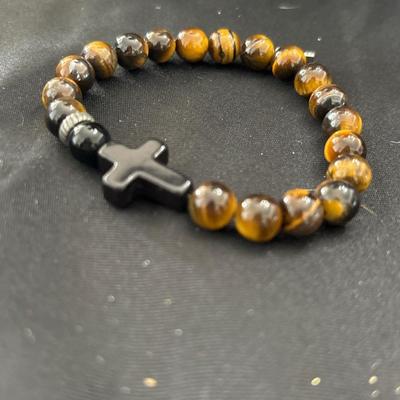 Confirmed in Christ stretchy beaded bracelet