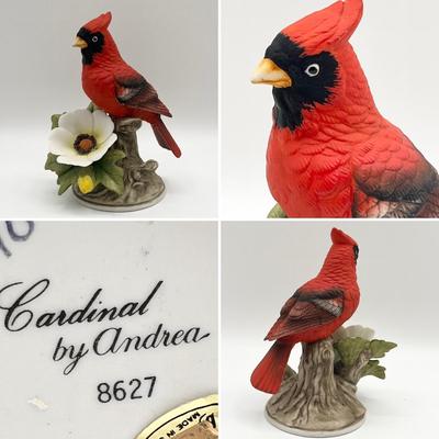 ANDREA BY SADEK ~ Collection Of Three (3) Porcelain Bird Figurines